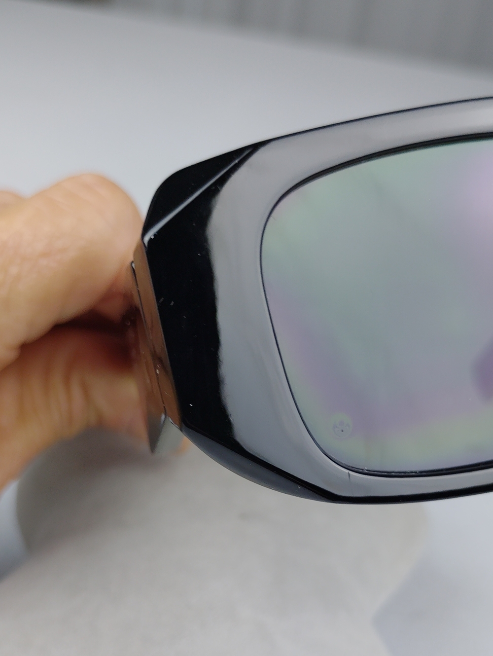 Prada Black Rectangular Women’s Sunglasses - Classic UV Protection - Picture 15 of 15